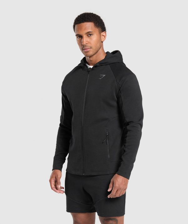 Tech Knit Zip Up Hoodie - Image 3