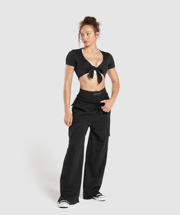 Fleece Cargo Pants - Image 4