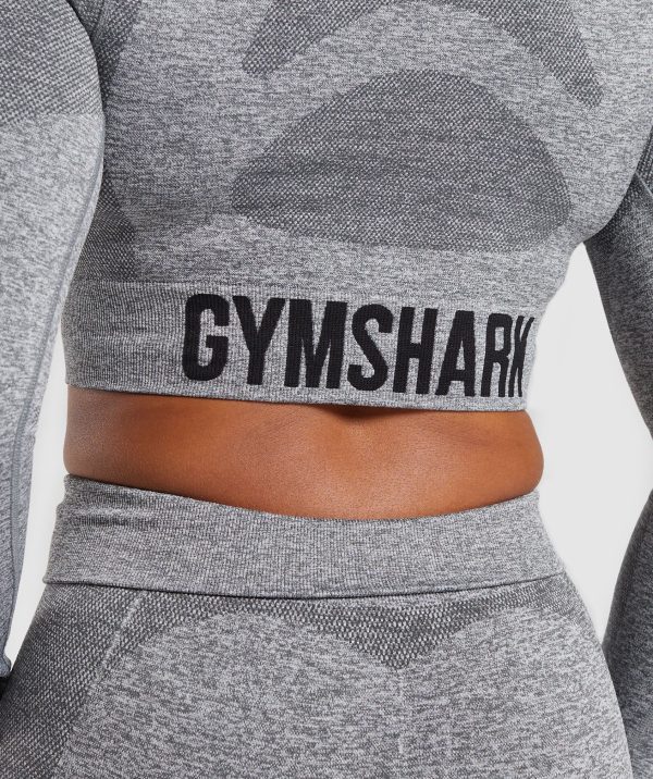 Flex Long Sleeve Crop Top - Image 5