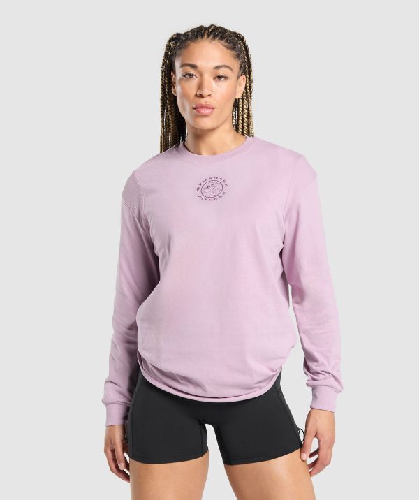 Legacy Oversized Long Sleeve Top - Image 2