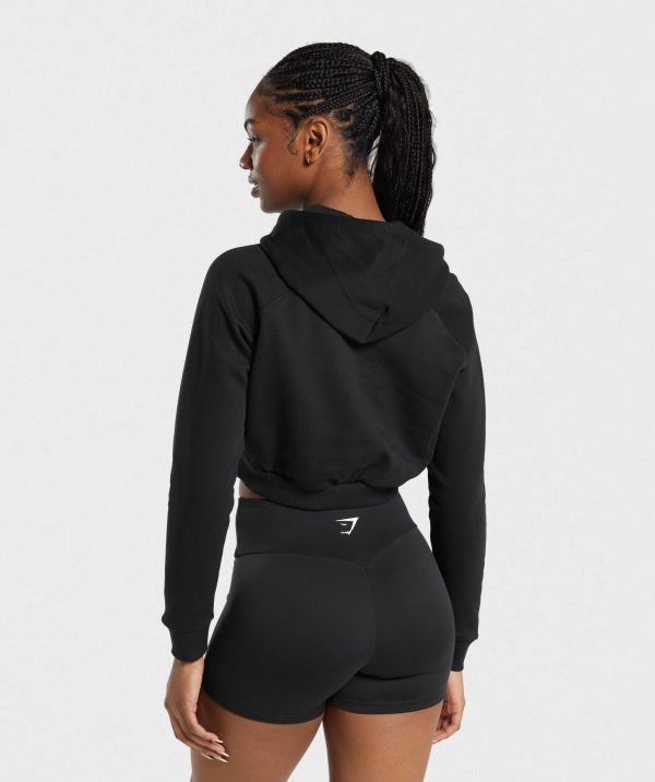 Training Fleece Cropped Hoodie - Image 2