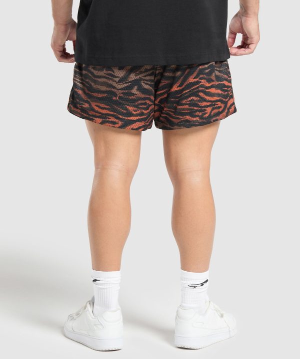 Printed Mesh 5" Shorts - Image 3