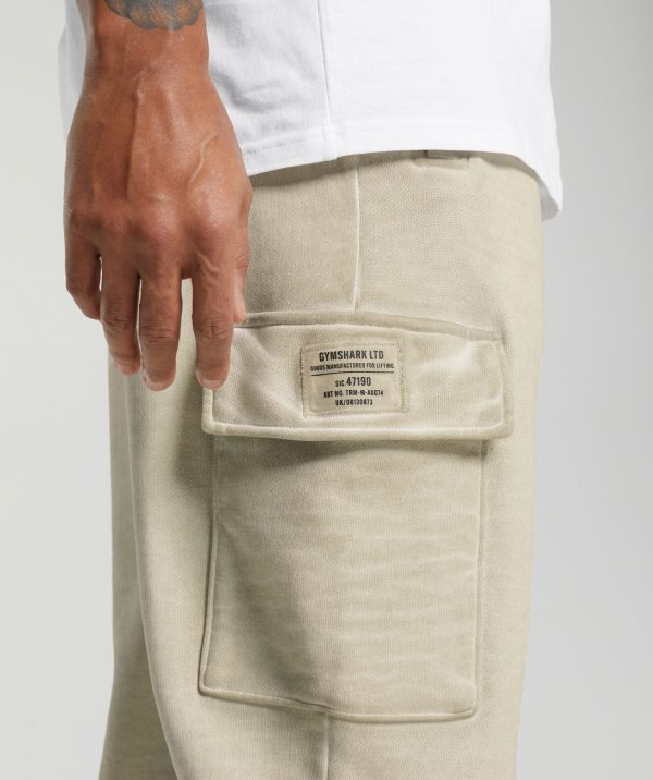 Heavyweight Washed Cargo Joggers - Image 5