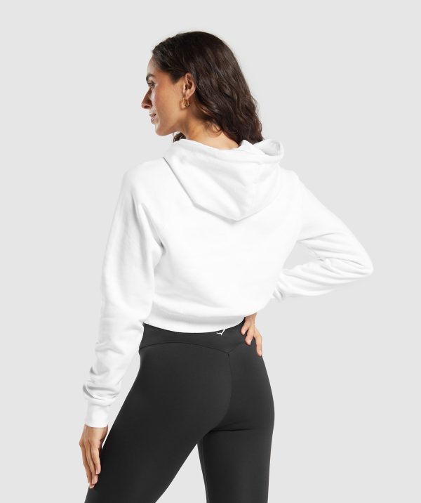 Training Fleece Cropped Hoodie - Image 2