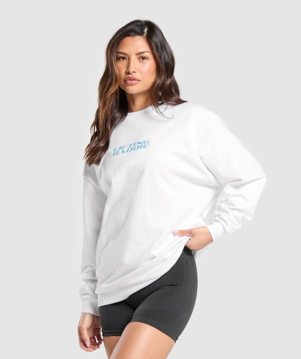 Lifting Baddie Graphic Sweatshirt - Image 3