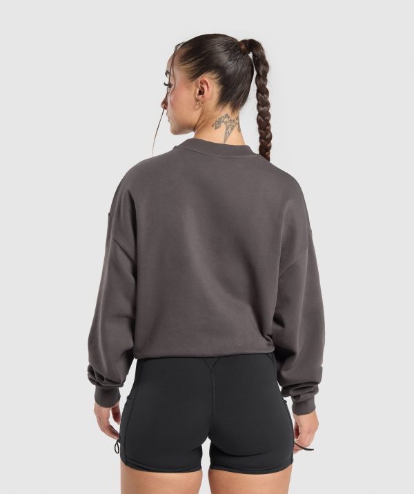 Lifting Essentials Oversized Sweatshirt - Image 2