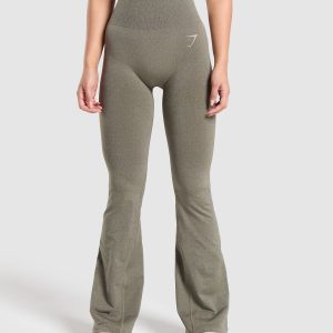 Blur Seamless Flared Leggings