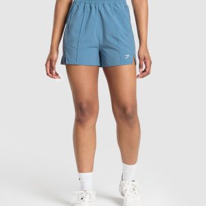 Pintuck Shorts