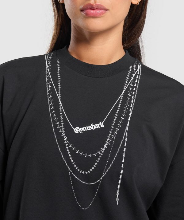 Elevate Chain Oversized T-Shirt - Image 5
