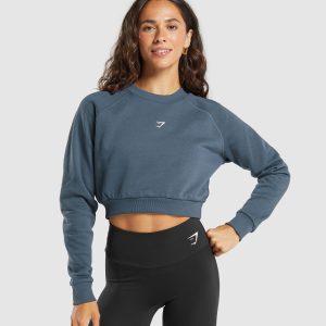 Training Fleece Cropped Sweatshirt