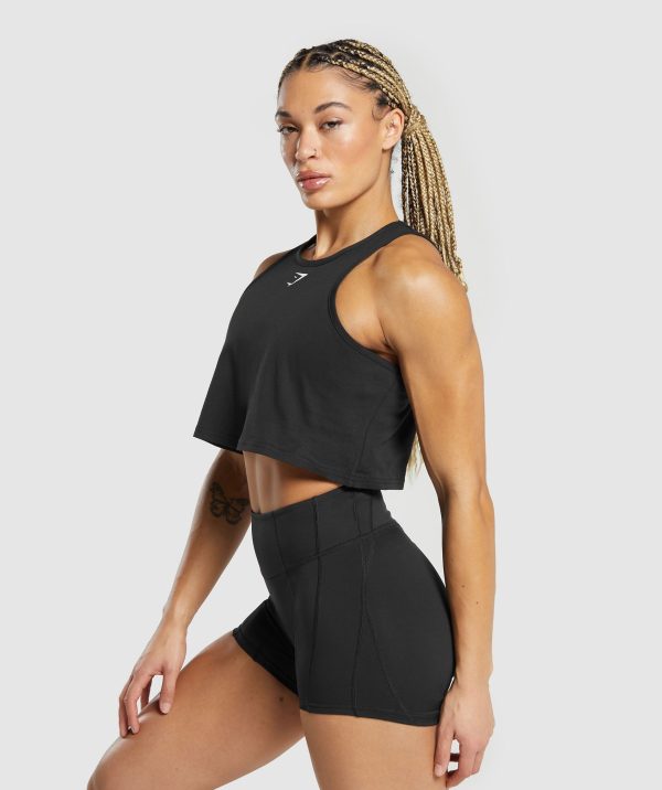 Lifting Essential Cotton Crop Tank - Image 3