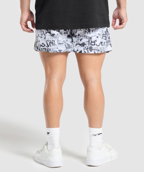 Printed Mesh 5" Shorts - Image 2