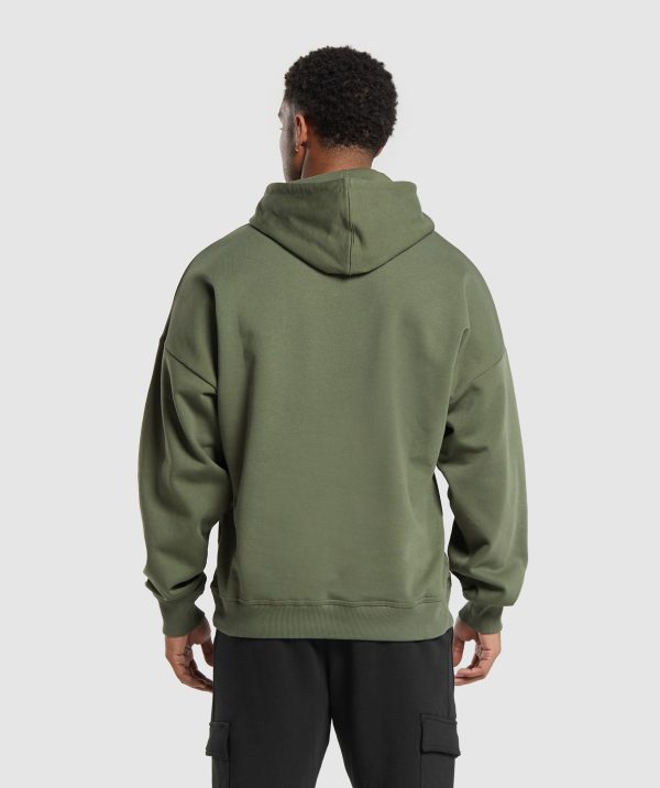 Crest Oversized Hoodie - Image 2