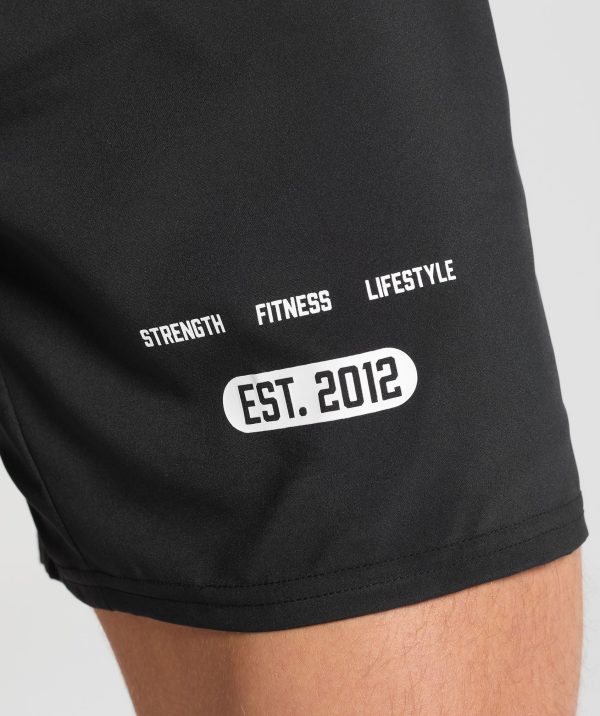 Fitness Graphic Shorts - Image 6