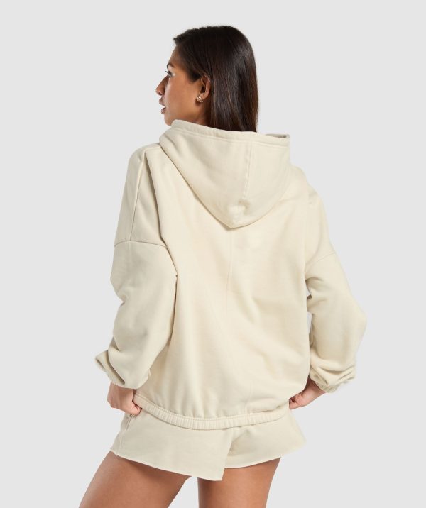 Fleece Oversized Hoodie - Image 2