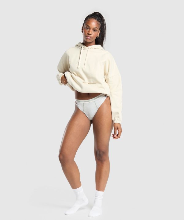 Rib High Rise Thong - Image 5