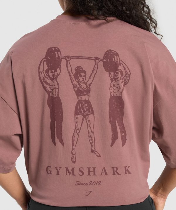 Retro Lifting Oversized T-Shirt - Image 6