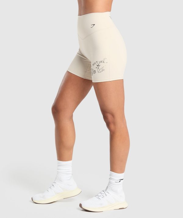 Elevate Tattoo Graphic Shorts - Image 3