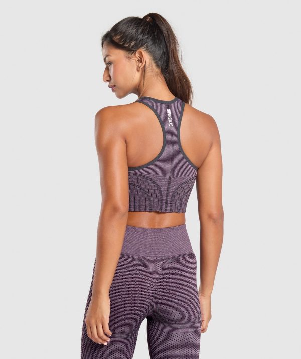 Sport Seamless Cropped Tank - Image 2