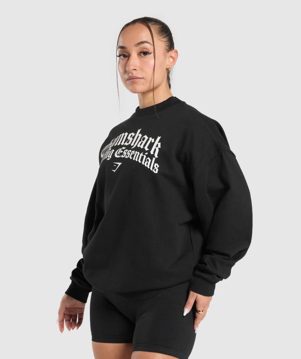 Lifting Essentials Oversized Sweatshirt - Image 3