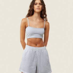 everywear Ribbed Bandeau Bra