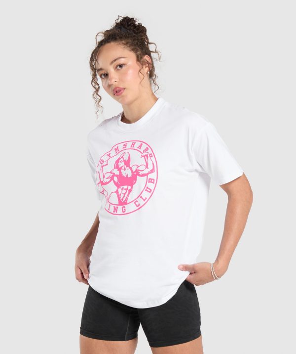 Strong Girl Lifting Club Graphic T-Shirt - Image 3