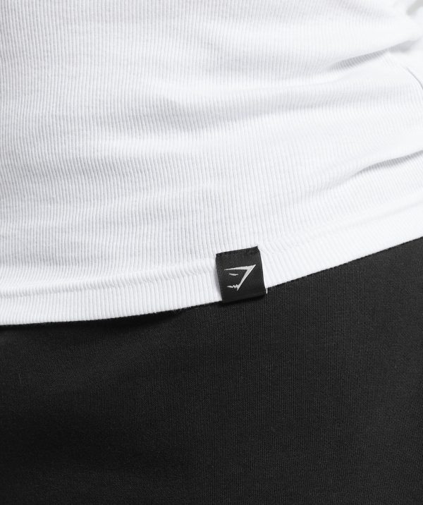 Ribbed Long Sleeve T-Shirt - Image 5