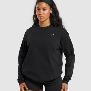 Heavyweight Cotton Long Sleeve Top