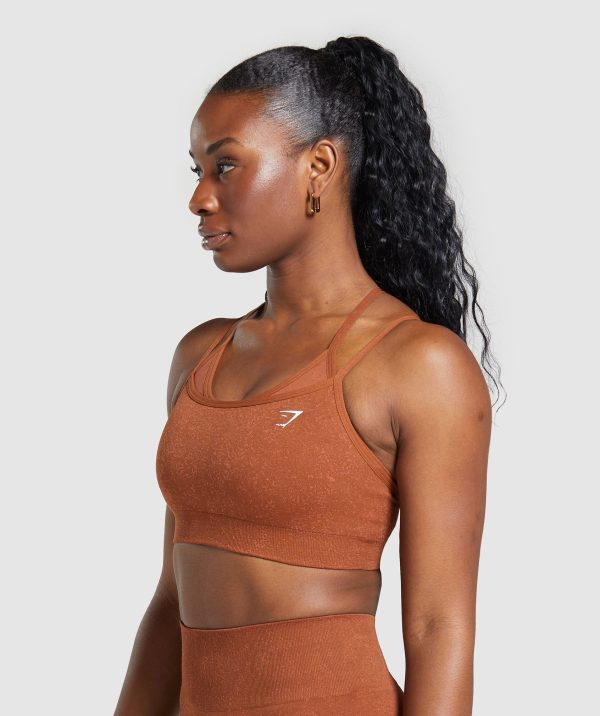 Adapt Fleck Seamless Sports Bra - Image 3