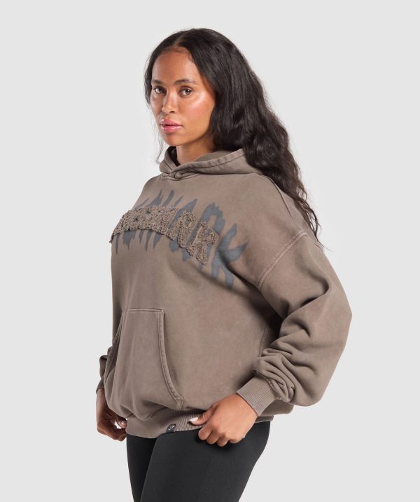 Grunge Oversized Hoodie - Image 3