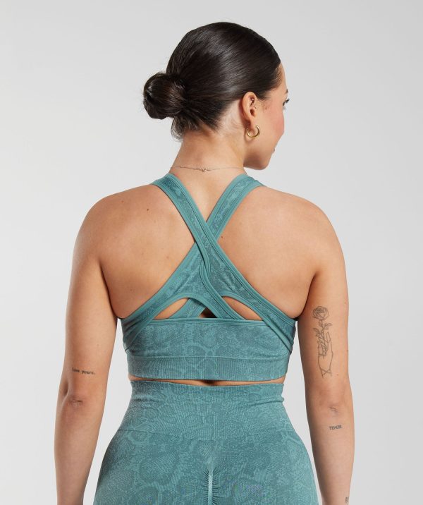 Adapt Animal Seamless Sports Bra - Image 2