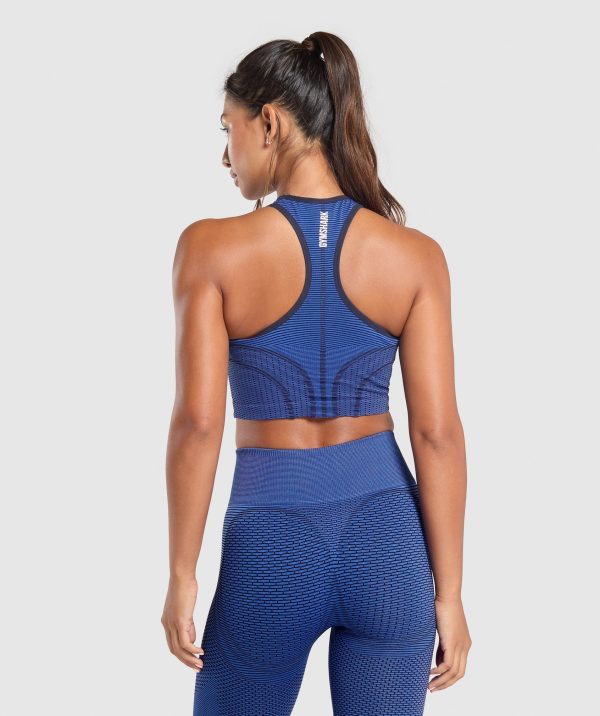 Sport Seamless Cropped Tank - Image 2