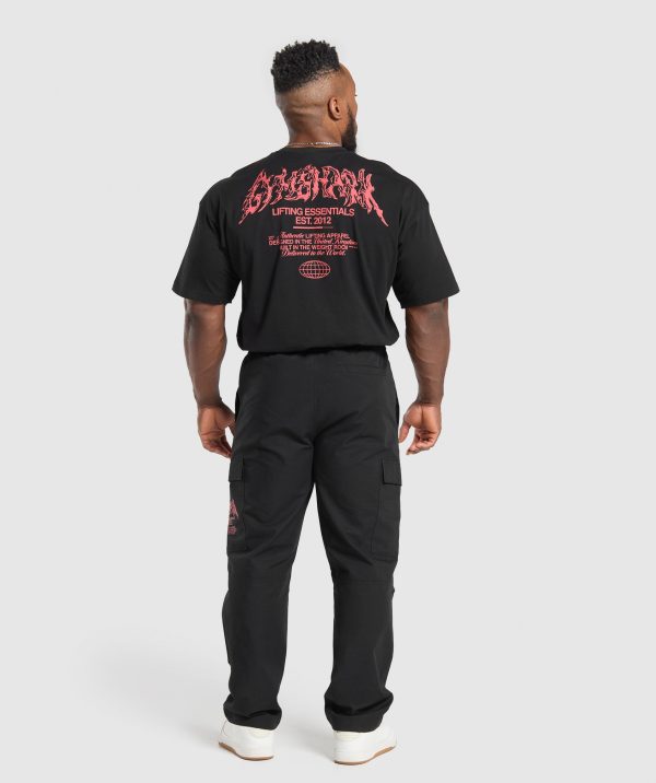 Metal Lifting Graphic T-Shirt - Image 4