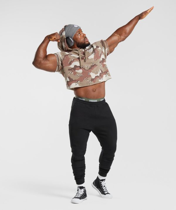 Legacy Short Sleeve Crop Hoodie - Image 4