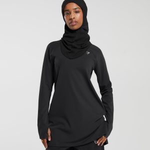 Long Line Long Sleeve Top