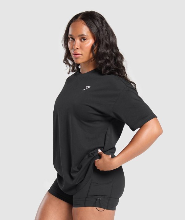 Adapt Camo Graphic Oversized Top - Image 3