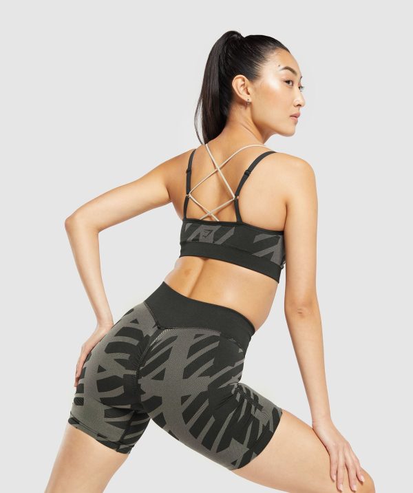 Apex Limit Seamless Ruched Sports Bra - Image 8
