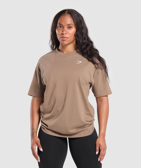 Adapt Camo Graphic Oversized Top - Image 2