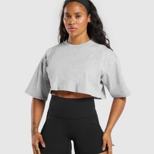 Heavyweight Cotton Crop T-Shirt