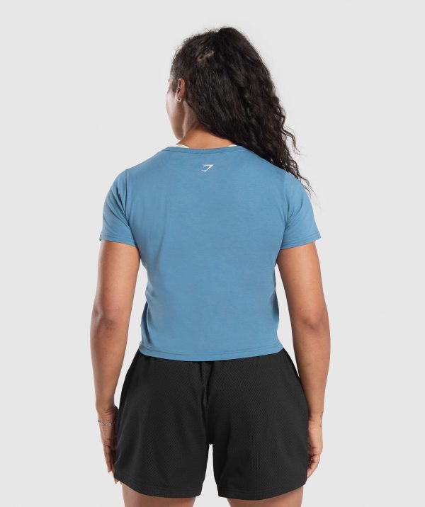 Lifting Club Graphic Baby Tee - Image 2
