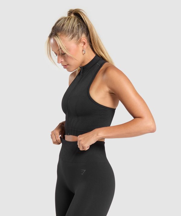 Corset Seamless Crop Tank - Image 3