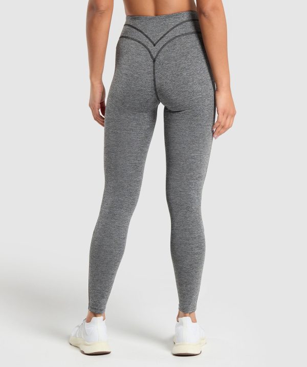 Heart Marl Leggings - Image 2
