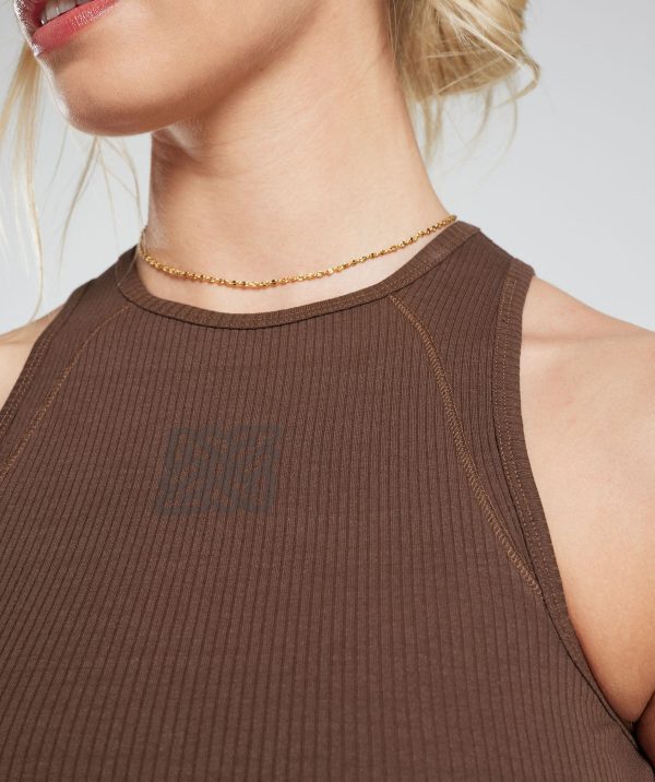 Cotton Rib Midi Tank - Image 4