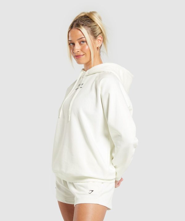 Care Label Graphic Brushed Hoodie - Image 3
