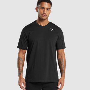 Crest V-Neck T Shirt