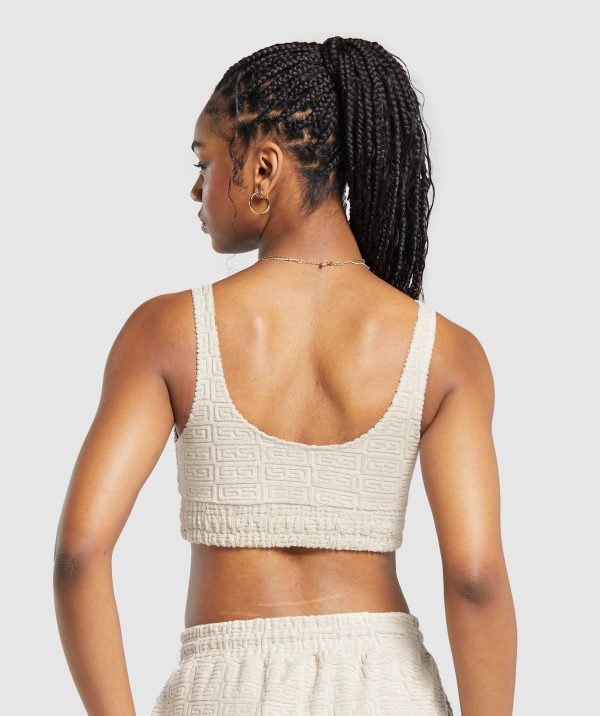 Monogram Towelling Bralette - Image 2