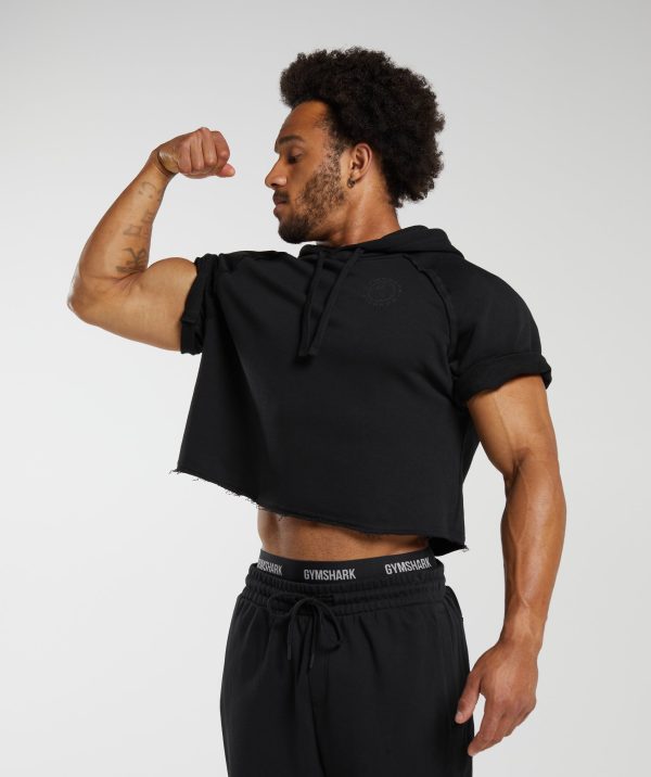 Legacy Short Sleeve Crop Hoodie - Image 6