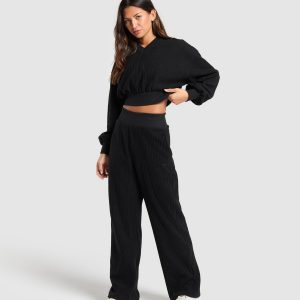 Cropped Cord Sweater