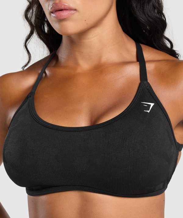 Adapt Camo Cross Back Sports Bra - Image 5