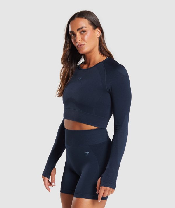 Flex Long Sleeve Crop Top - Image 4